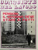 Conquiste del lavoro (dalla n°1 al n°31 1974 assente il n°12). settimanale della cisl