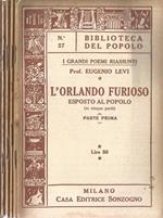 L' Orlando Furioso esposta al popolo (in cinque atti). (5 Voll.)