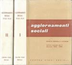 Aggiornamenti Sociali 1950-1959 Vol I-Vol II. Problemi e Avvenimenti Sociali-Problemi e Avvenimenti Politici