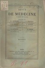 Des Névrites Périphériques chez les Tuberculeux. Extrait de la Revue de Médecine