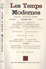 Les temps Modernes n 276 25° année Juin-juillet 1969