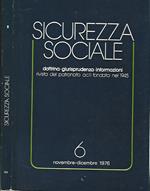 Sicurezza sociale. Dottrina - Giurisprudenza - Informazioni. Rivista del patronato ACLI fondata nel 1946