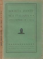 Atti e notizie delle Società Dantesca Italiana. N. 4 - 1911-14