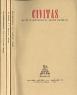 Civitas Anno XXVI n. 3 - 4, 10, 11 - 12. Rivista mensile di studi politici