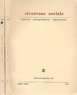 Sicurezza sociale. Dottrina - giurisprudenza - informazioni