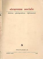 Sicurezza sociale. Dottrina - giurisprudenza - informazioni