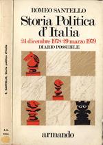 Storia politica d' Italia. 24 dicembre 1978 - 29 marzo 1979. Diario possibile