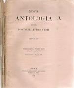 Nuova antologia 1889. Rivista di scienze lettere e arti