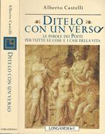 Ditelo con un verso