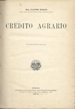 Credito Agrario-Nuova Enciclopedia Agraria Italiana.Parte ottava