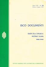 Isco Documenti. Quadri della contabilità nazionale italiana (1980-1990) anno VIII n.24