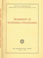 Frammenti di economica finanziaria