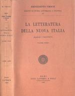 La letteratura della nuova Italia