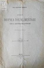 Sulla dispnea toxialimentare nell'arteriosclerosi. Nota clinica