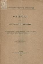 Comunicazioni. Della enteroemfisi ossigenata - Oscillazioni addominometriche in rapporto ad alcune influenze fisiologiche e a varie malattie - Delle oscillazioniinspiratorie entero-manometriche in rapporto all'enteroemfisi ossigenata - Sgingometria a