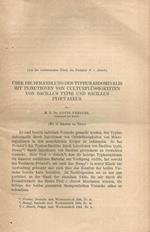 Uber die behandlung des typhus abdominalis mit injectionen von culturflussigkeiten von bacillus typhi und bacillus pyocyaneus