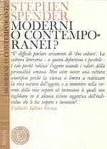 Moderni o contemporanei?