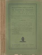 Bullettino della Società Dantesca Italiana: rassegna critica degli studi danteschi. Anno 1907. Nuova Serie - Vol. XIV