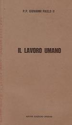 Il lavoro umano