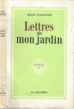 Lettres de mon jardin