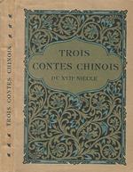 Trois contes chinois du XVII siecle