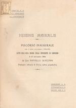 Igiene morale. Discorso inaugurale per l'anno accademico 1904-905 letto nell'aula magna della Università di Camerino il 27 novembre 1904