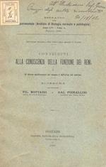 Contributi alla conoscenza della funzione dei reni. Di alcune modificazioni del sangue e dell'orina dei nefritici
