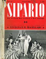 Sipario. La rivista del teatro e del cinema. Anno IV n.34, 36, 37, 38