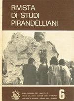 Rivista di studi pirandelliani anno III n.6