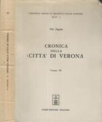 Cronica della città di Verona Vol. III