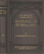 Manuale di storia dell'arte Vol. III