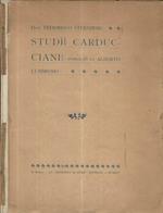 Studi carducciani pubblicati da Alberto Lumbroso