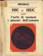 Hic et hec. ovvero L' arte di variare i piaceri dell' amore