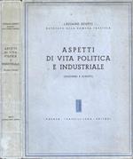 Aspetti di vita politica e industriale. ( Discorsi e scritti )