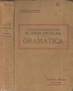 Gramàtica. Estudios elementares de lengua castellana