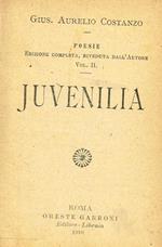 Juvenilia. Funeralia