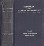 Handbuch der praktischen chirurgie VI bande. Chirurgie der wirbelsaule und des beckens