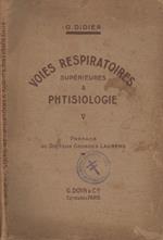 Vois respiratoires supérieures & Phtisiologie