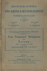 Les Tumeurs benignes du Larynx. Etude anatomique et clinique