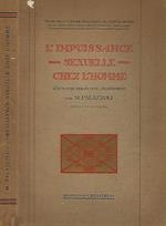 L' impuissance sexuelle chez l'homme: Etiologie, diagnostic, traitement