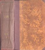 Lex Anno 1936 Vol. I