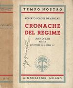 Cronache del regime Anno XII Parte I (29 ottobre '34- 24 aprile '35)