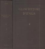 Gli Scrittori d'Italia da Jacopo Da Lentini a Pirandello - Volume II Dal Galilei al Manzoni. Storia Letteraria desunta dalle opere del De Sanctis e dei critici contemporanei