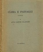 Clima e paesaggi. Poesie