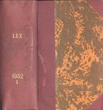 Lex Anno 1952 Vol. I