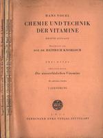 Chemie und technik der vitamine Vol. I - II - III. Die wasserloslichen vitamine
