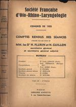 Congrès de 1953 Tome LX - 2 partie. Comptes rendus des sèances