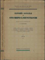 Exposès annuels d'oto-rhino-laryngologie