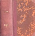 Lex Anno 1957 Vol. I