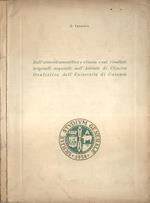 Sull' attività scientifica e clinica e sui risultati originali acquisiti nell' Istituto di Clinica Oculistica dell' Università di Catania